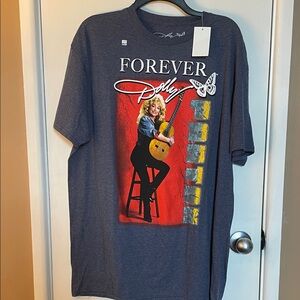 Dollcake Blue Graphic T-Shirt